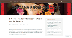 Desktop Screenshot of chicanafromchicago.com